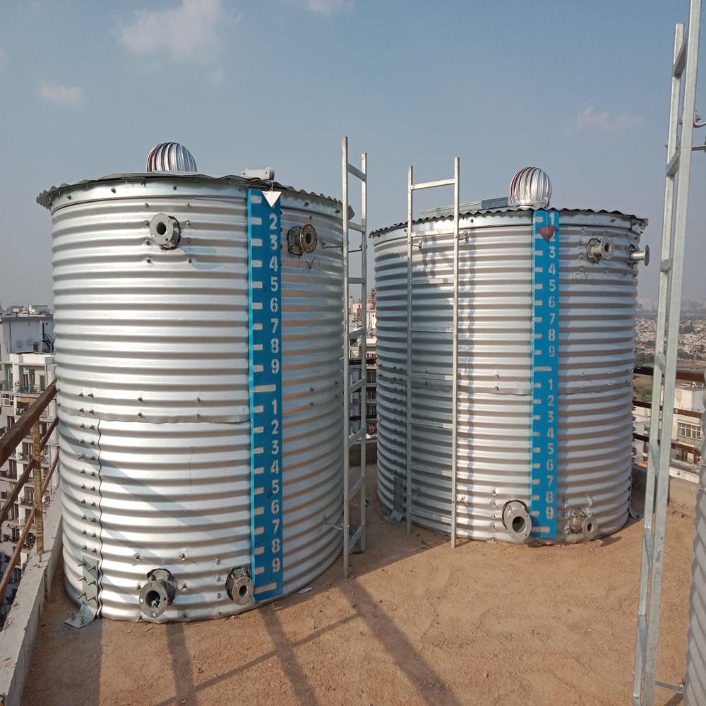 Zincalume Tank Installed Across Indian Regions