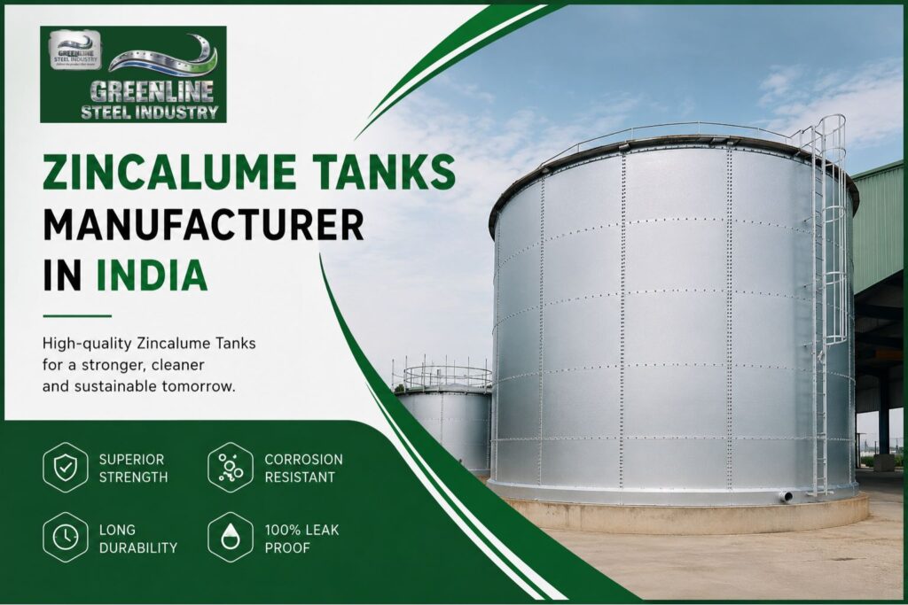 Zincalume Tanks Manufacturer in India