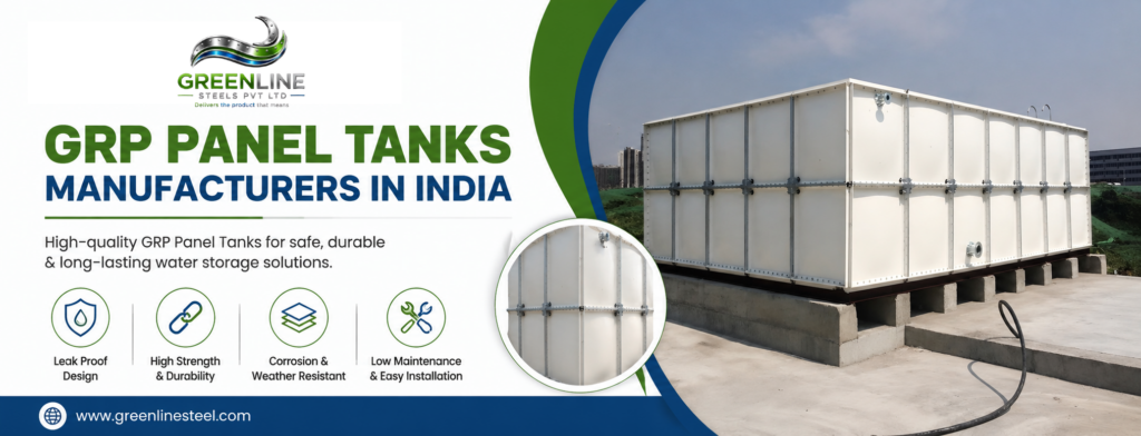 GRP Panel Tanks Manufacturers in India
