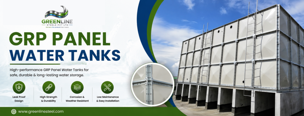GRP panel water tanks
