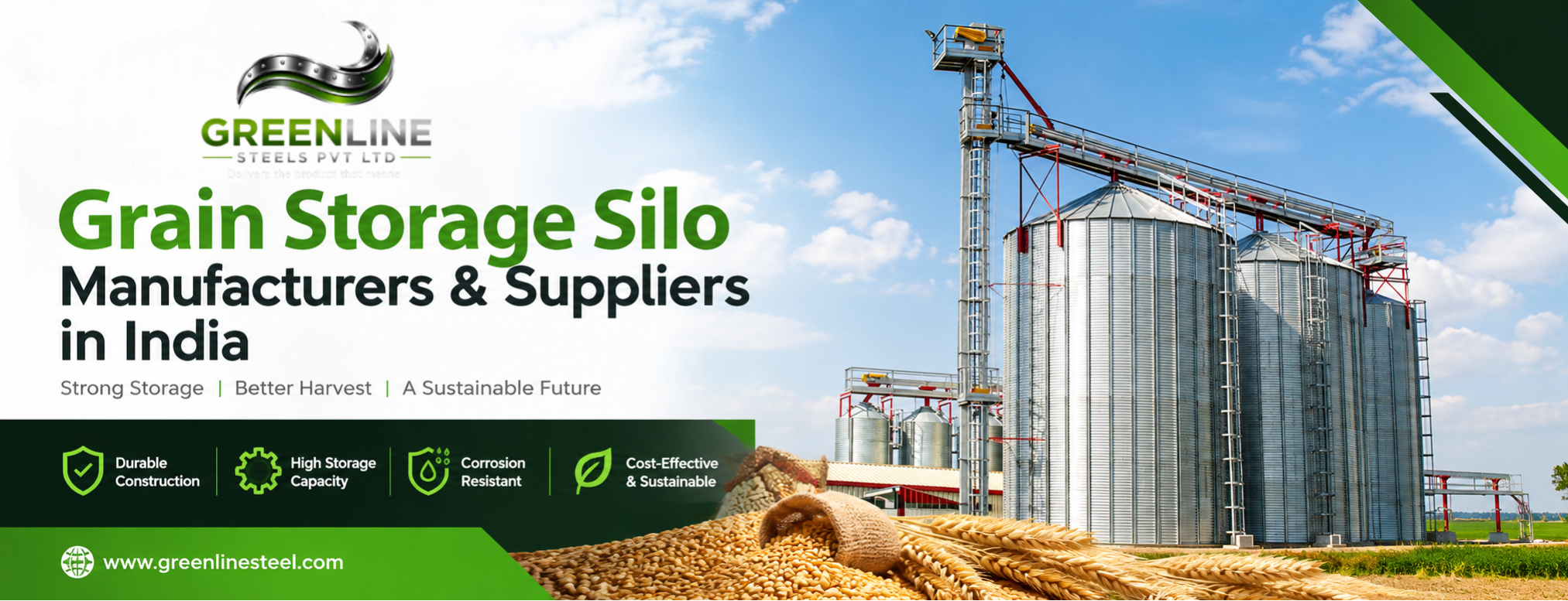 Grain Storage Silo Manufacturers & Suppliers in india
